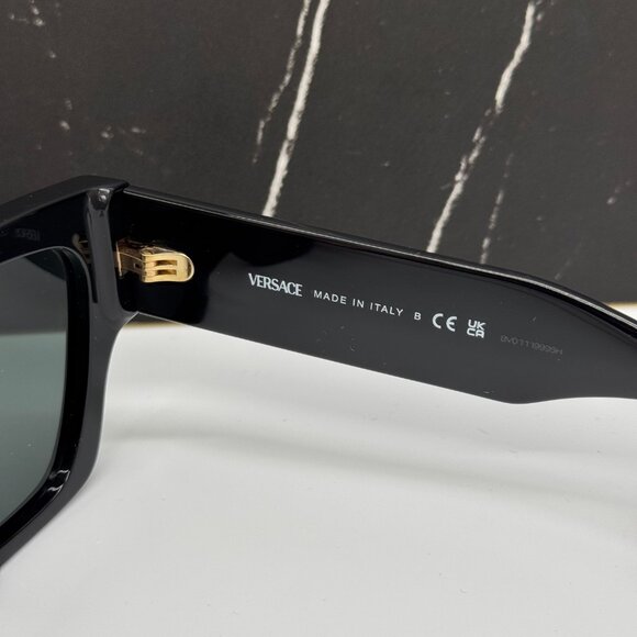 NEW VERSACE VE4492U GB1/87 WOMEN SUNGLASSES BLACK VE4492U GB187 EYEWEAR - Picture 10 of 11